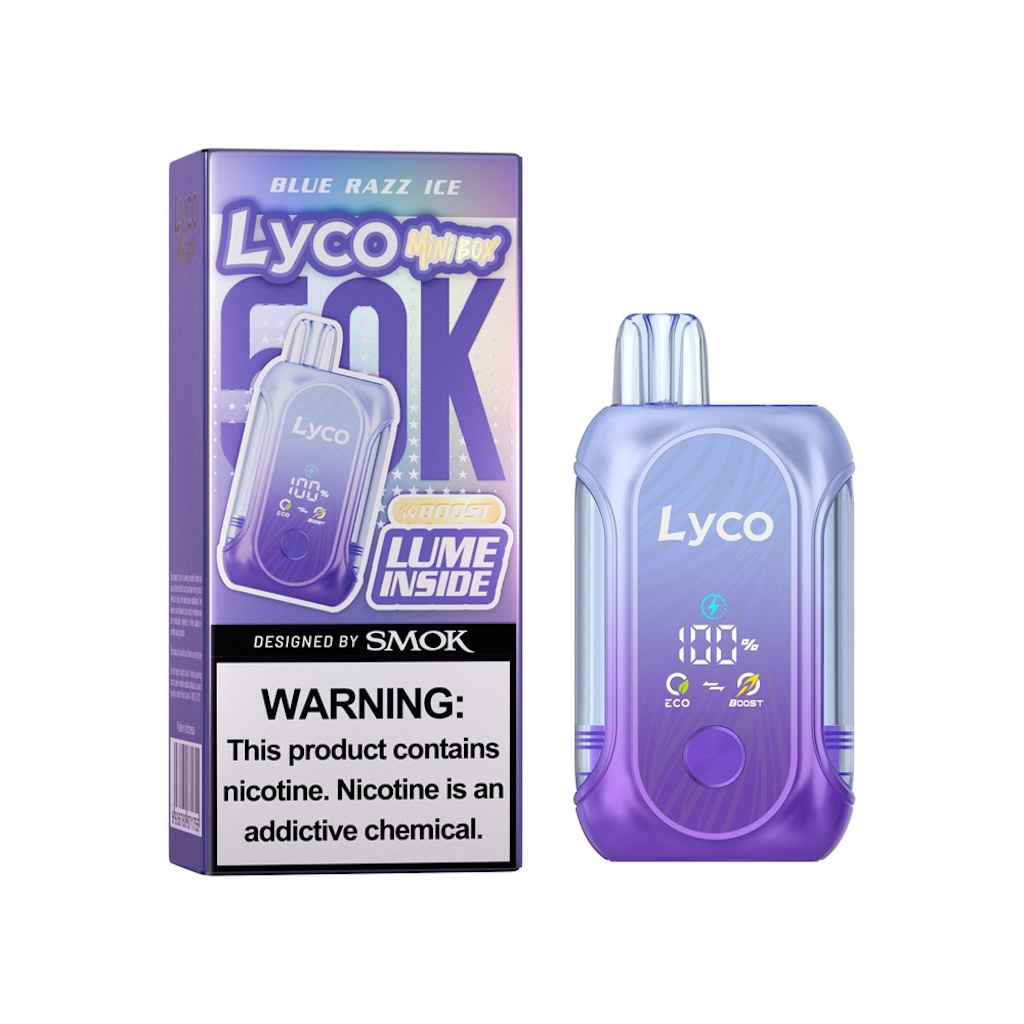 Lyco Mini Box 50,000 Puffs 5pk